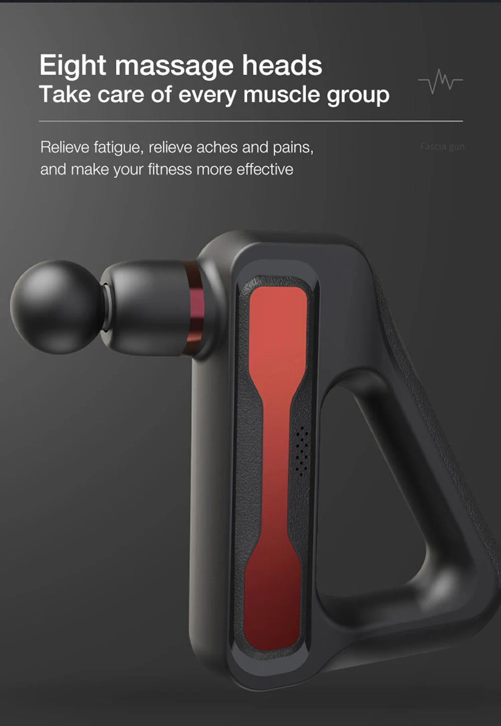 Electric Massage Gun 32 Level Fascia Gun Deep Tissue Neck Body Back Muscle Sport Massager Relaxation Pain Relief Exercise